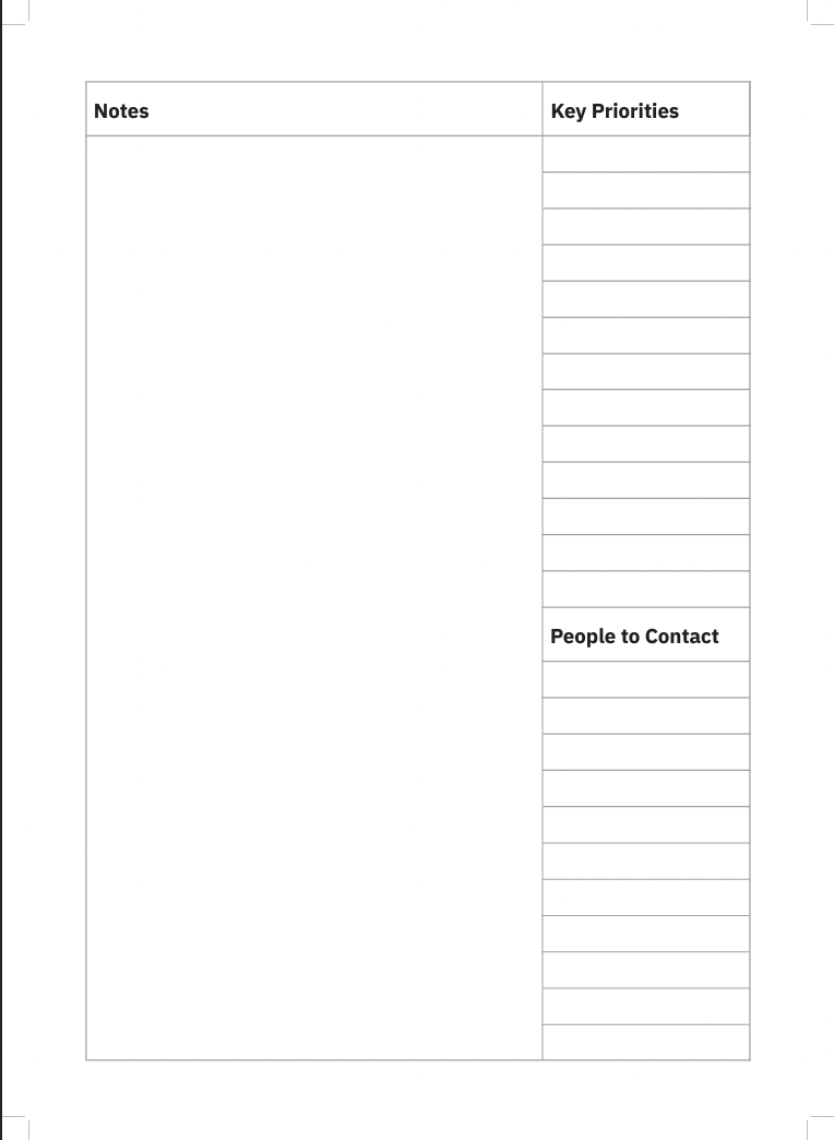 School Leader Undated Planner PDF
