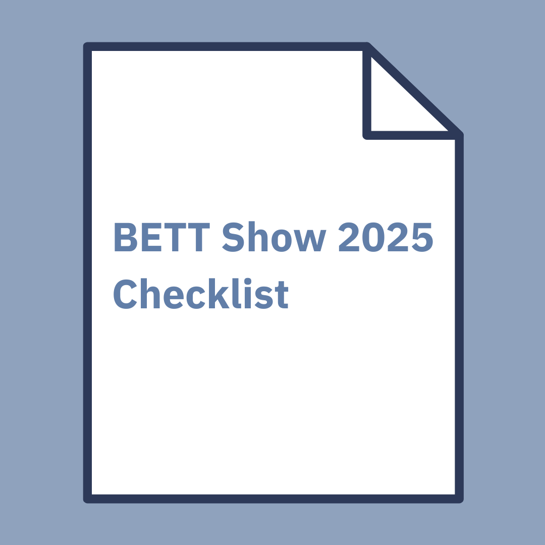 BETT Show Checklist