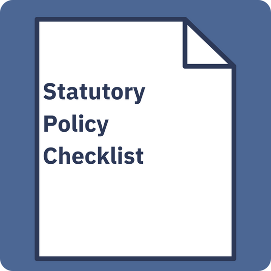 Statutory Policy Checklist - Maintained Schools