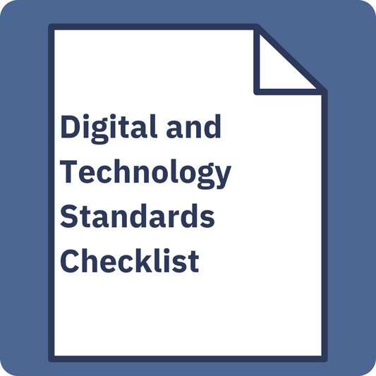 Digital and Technology Standards Checklist: Leadership and Governance