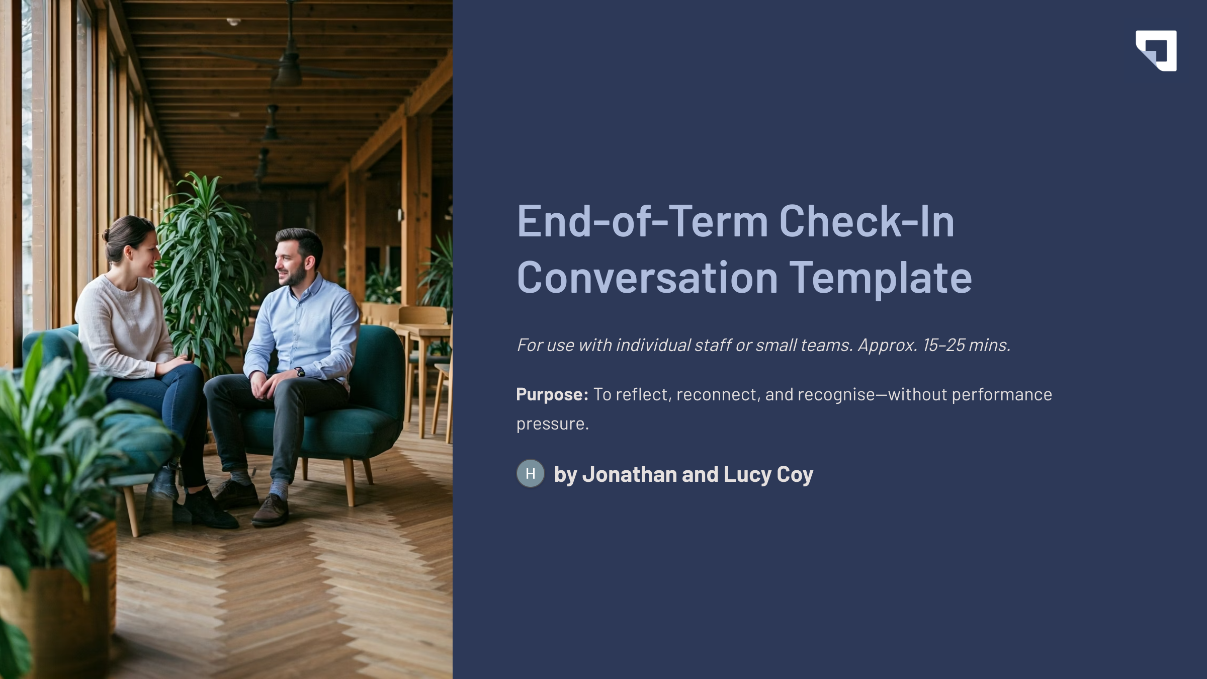 End-of-Term Check-In Conversation Template