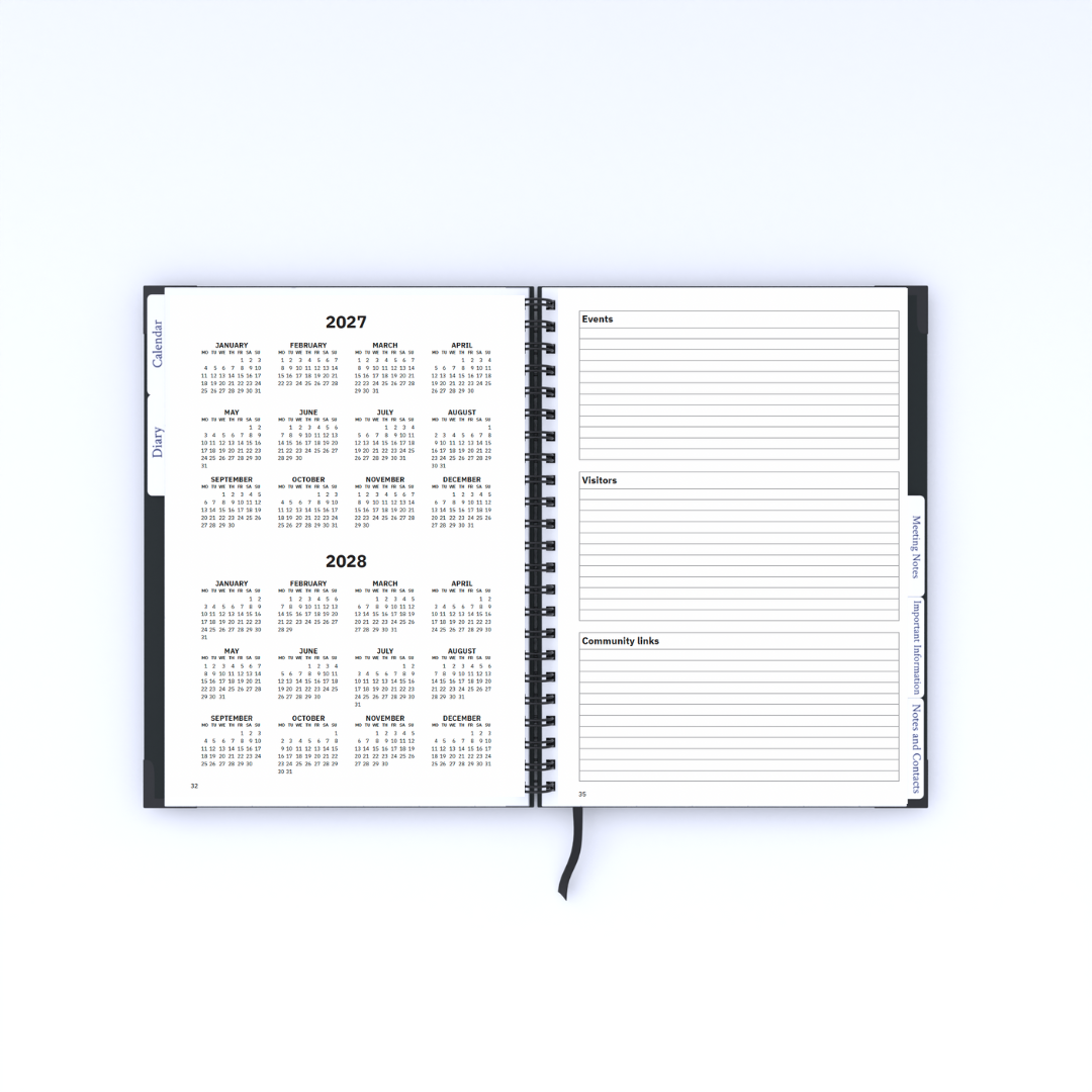 School Business Manager Planner 2026/27 - Cottage Design