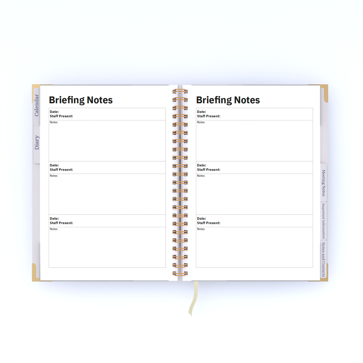School Business Manager Hazy Days Planner 2024 - 2025