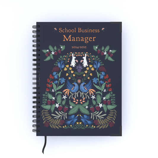 School Business Manager Secret Garden Planner 2024 -2025