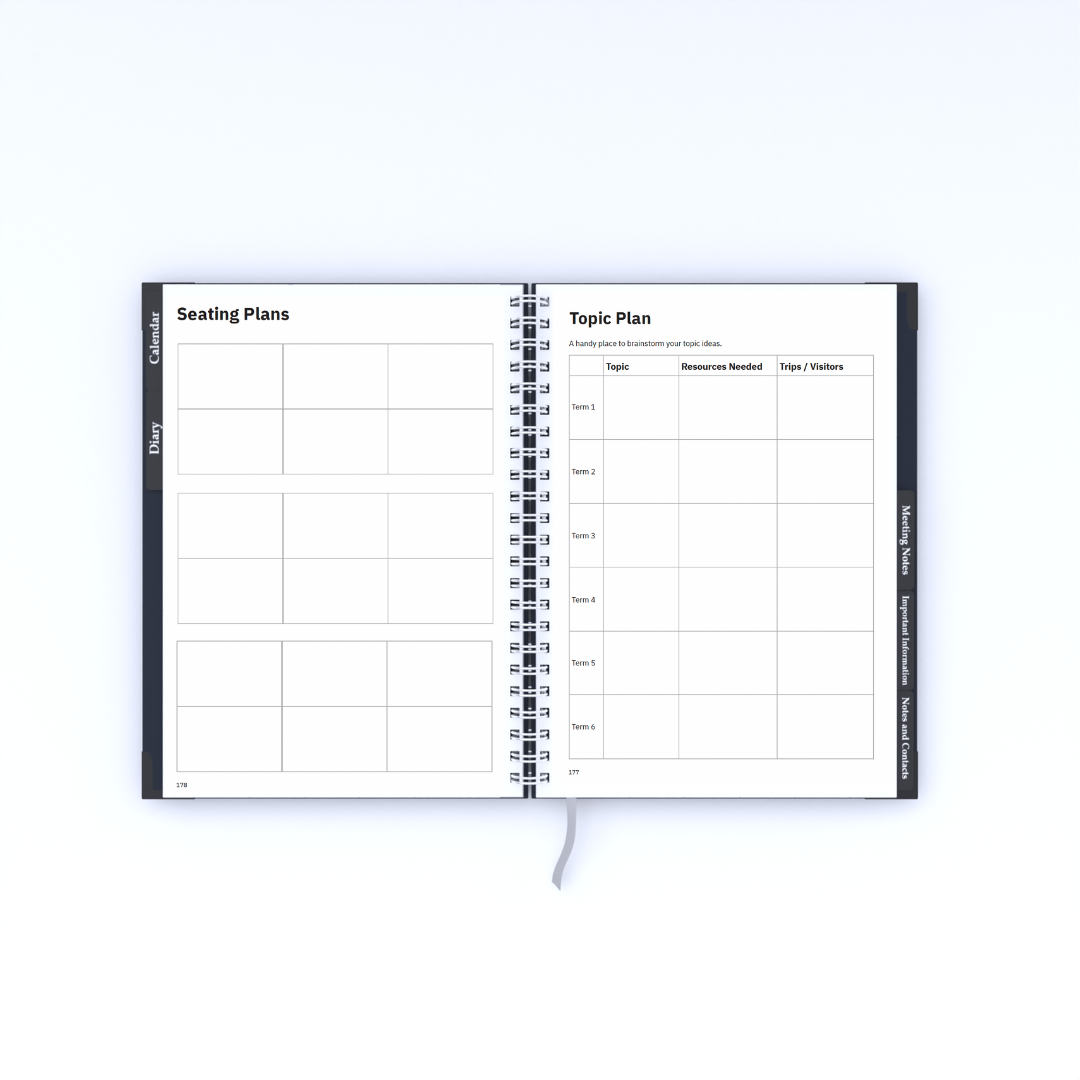 Teacher Planner 2026/27 - Contemporary Design