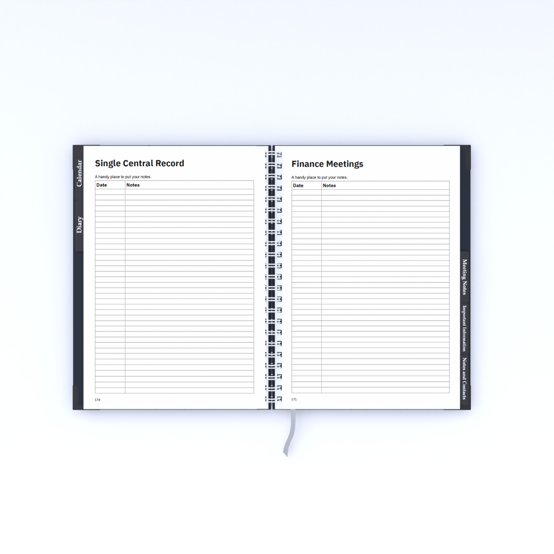 School Business Manager Planner 2026/27 - Contemporary Design