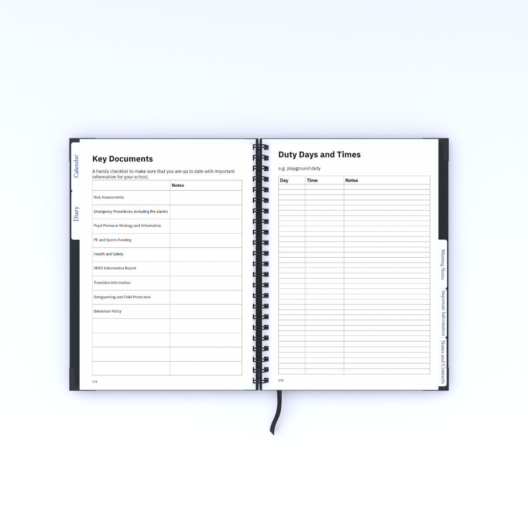 SENDCO Planner 2026/27 - Cottage Design