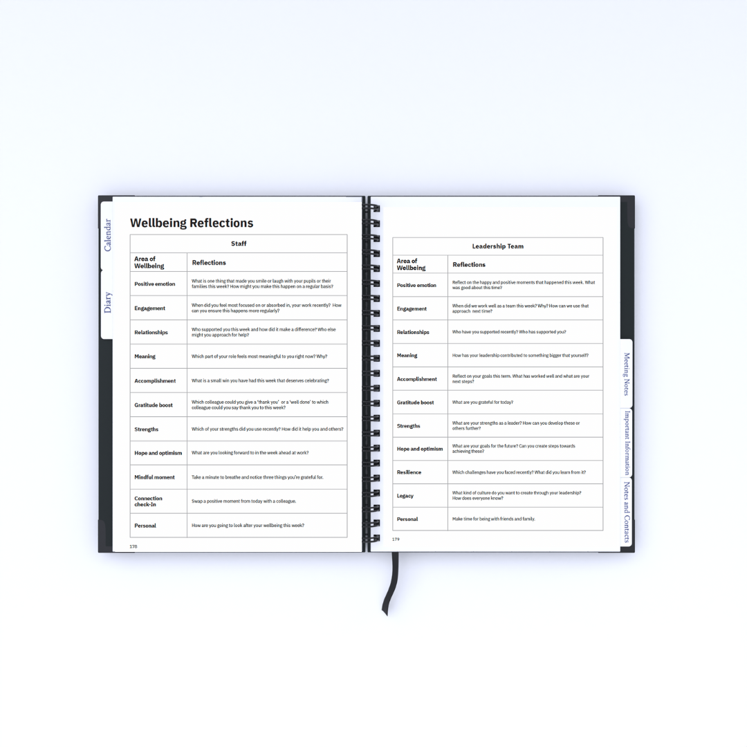 Assistant Headteacher Planner ®  2026/27 - Contemporary  Design