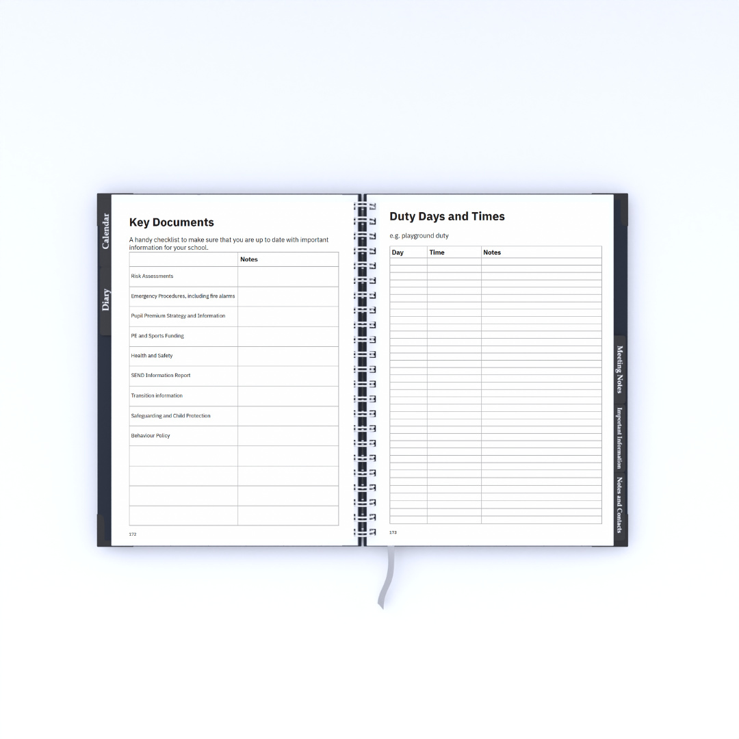 Teacher Planner 2026/27 - Contemporary Design