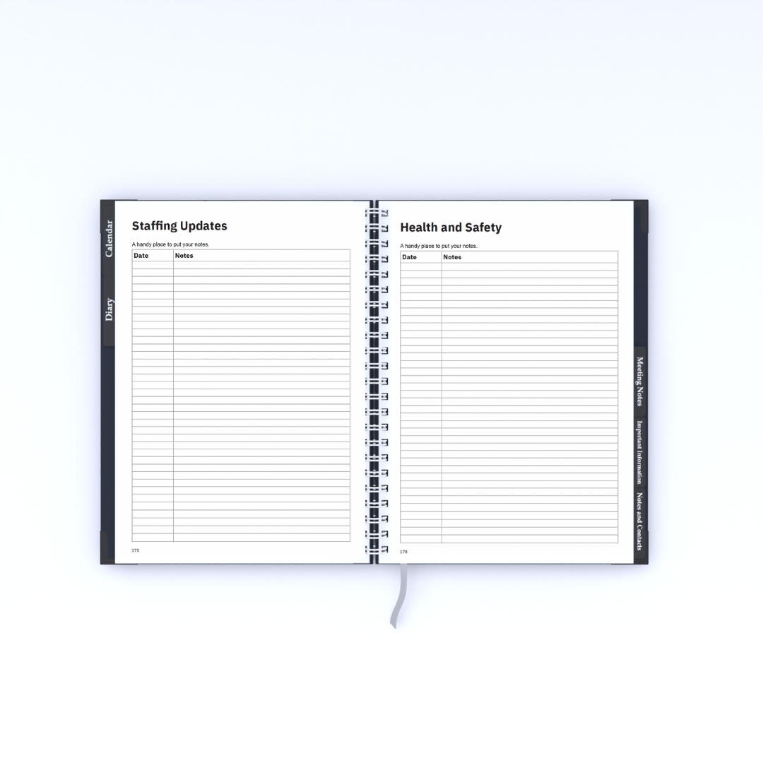 School Business Manager Planner 2026/27 - Contemporary Design