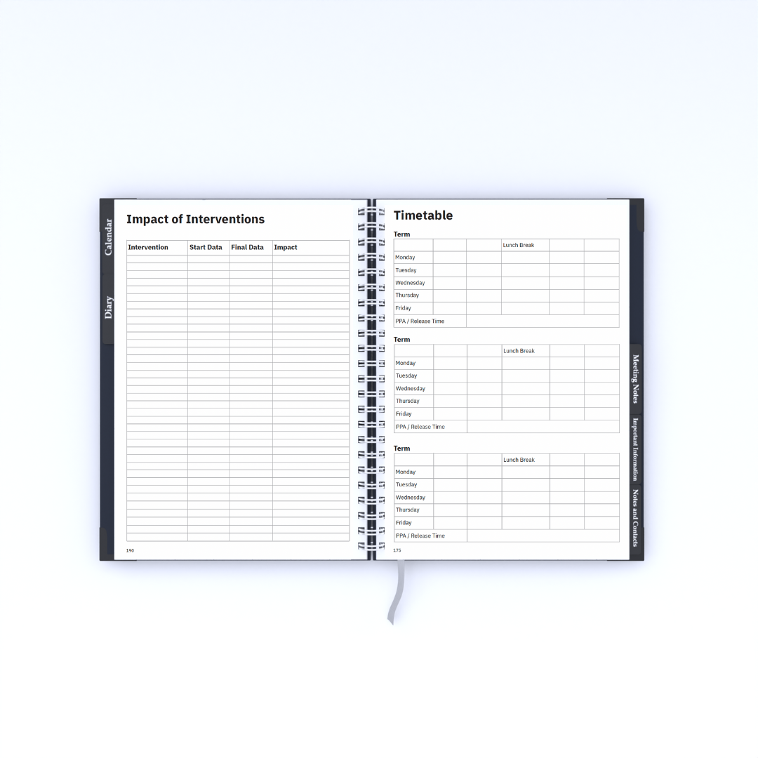 SENDCO Planner 2026/27 - Contemporary Design