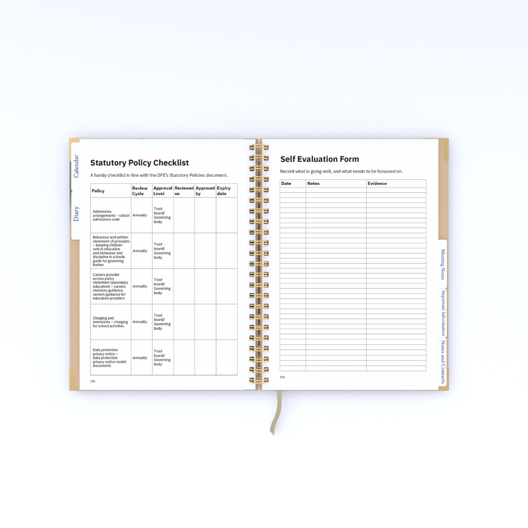 Assistant Headteacher Planner® 2026/27 - Meadow Design