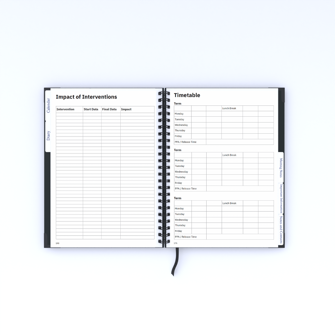 SENDCO Planner 2026/27 - Cottage Design