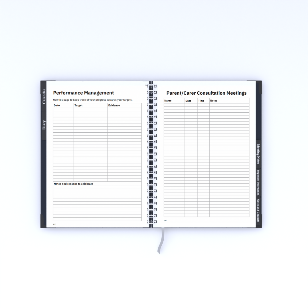 Teacher Planner 2026/27 - Contemporary Design