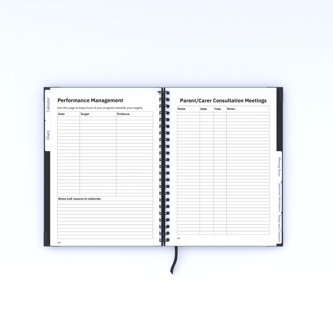 Deputy Headteacher Planner ® 2026/27 - Cottage Design