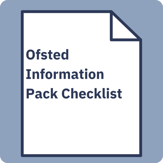 Ofsted Information Pack Checklist 2024