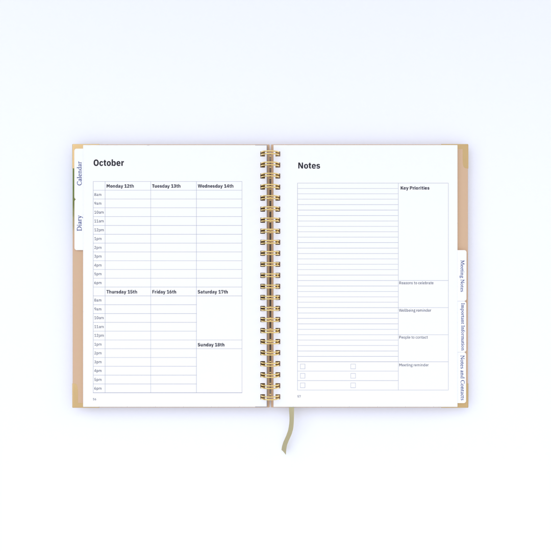 School Business Manager Planner 2026/27 - Meadow Design