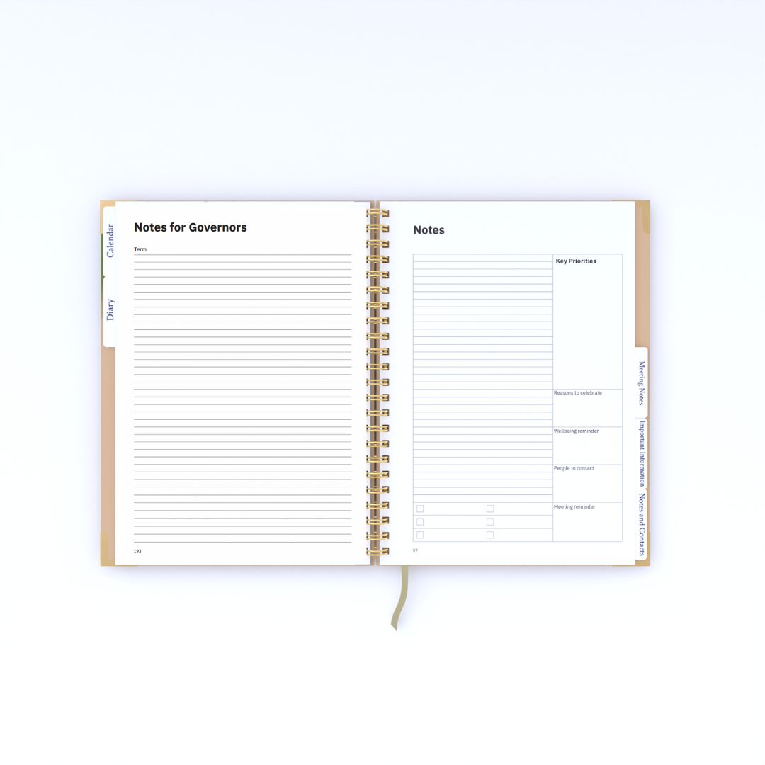 School Leader Planner 2026/27 - Meadow Design