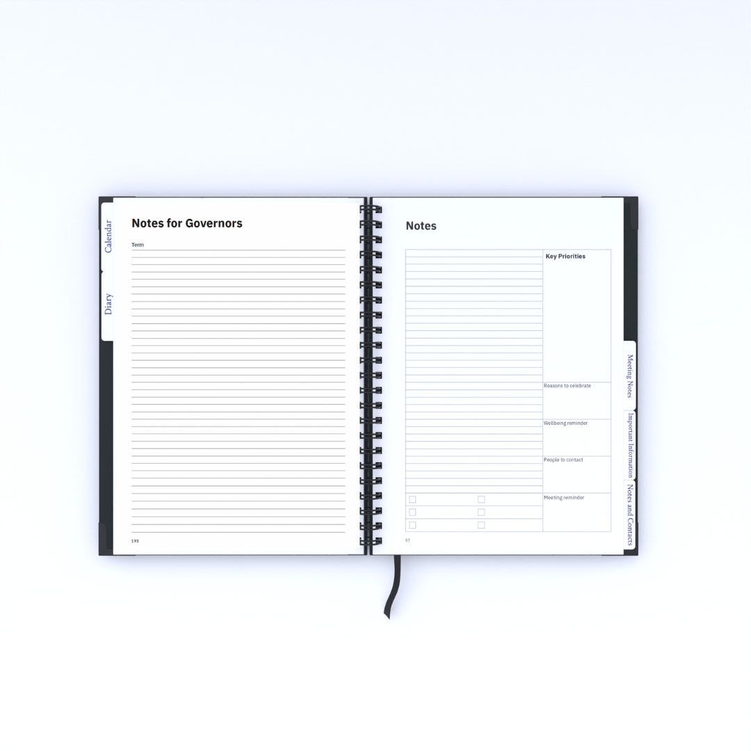 Headteacher Planner ®  2026/27 - Cottage Design