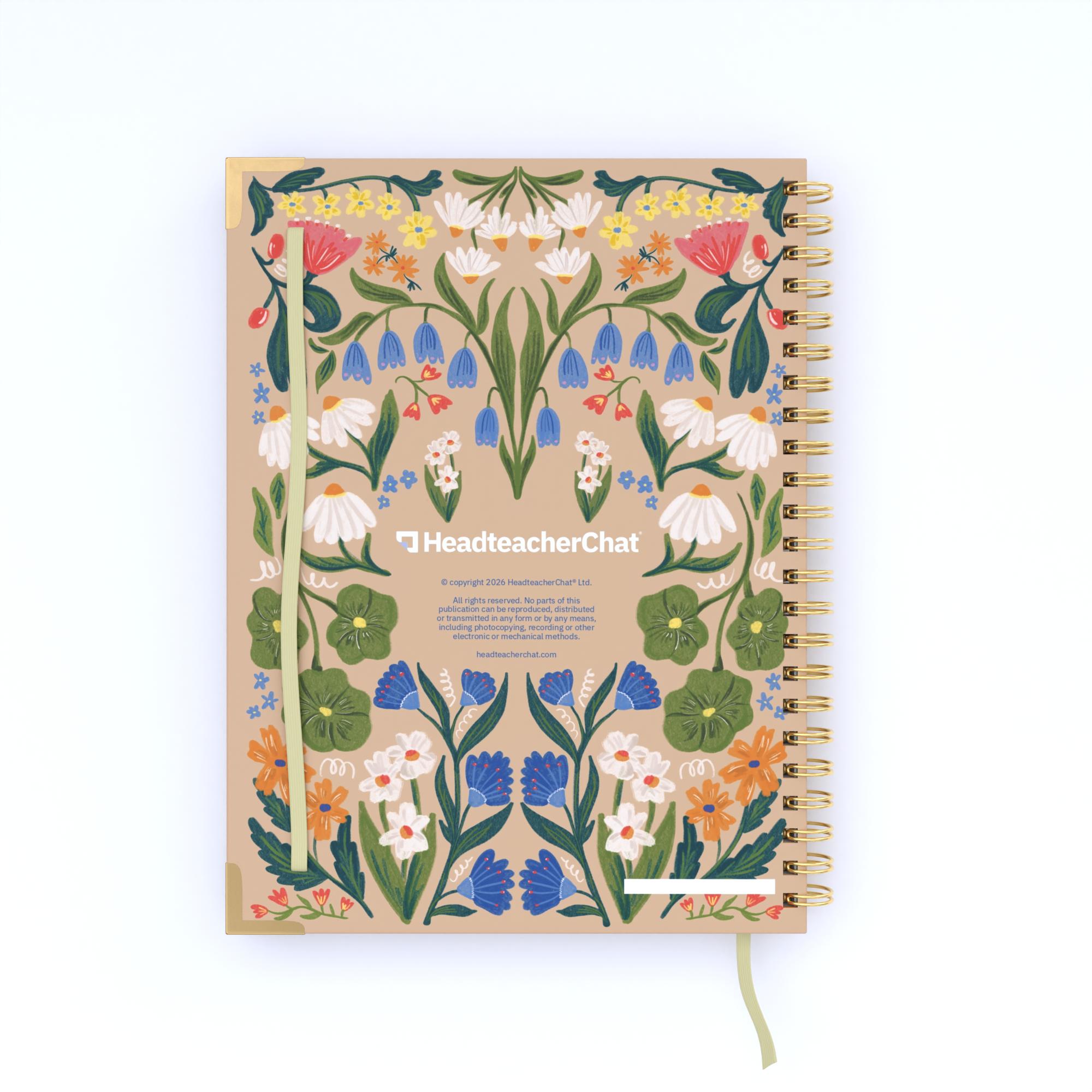 Headteacher Planner®  2026/27 - Meadow Design
