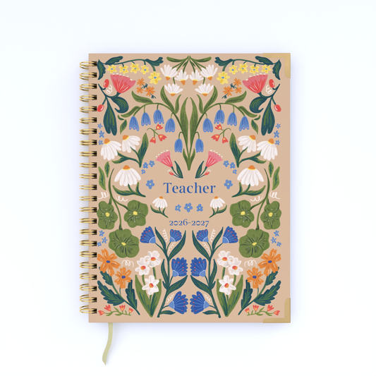 Teacher Planner 2026/27 - Meadow Design
