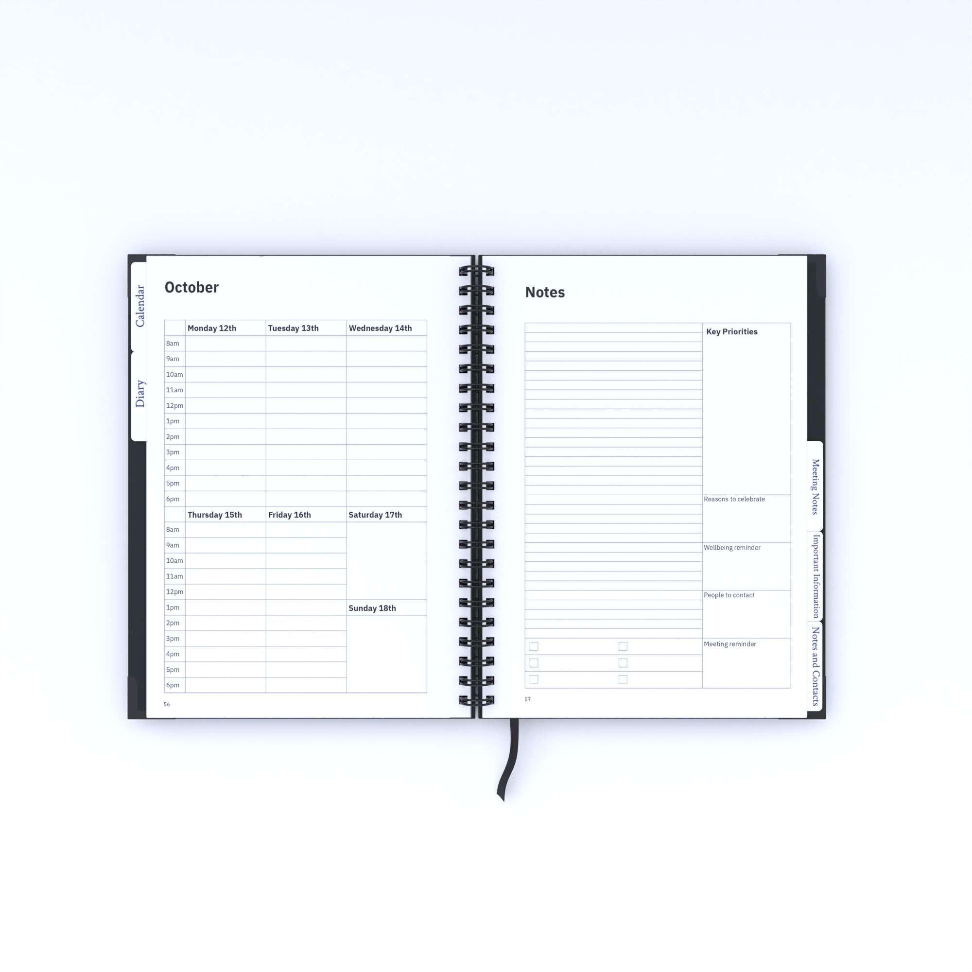 Assistant Headteacher Planner ® 2026/27 - Cottage Design