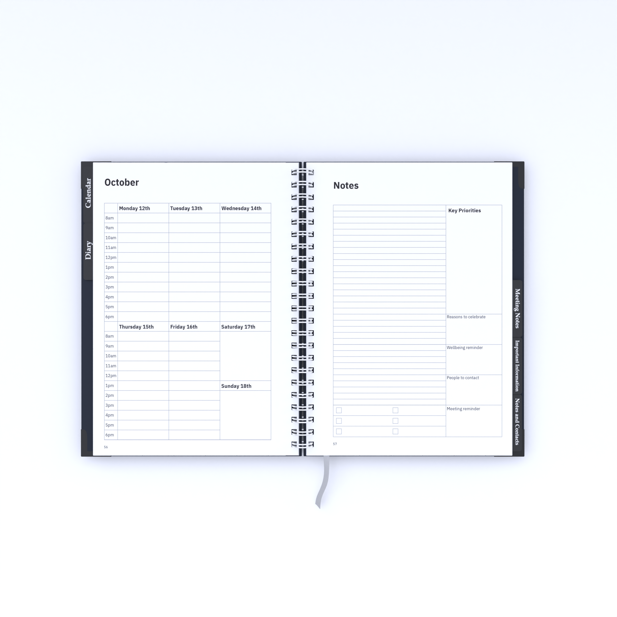 Assistant Headteacher Planner ®  2026/27 - Contemporary  Design