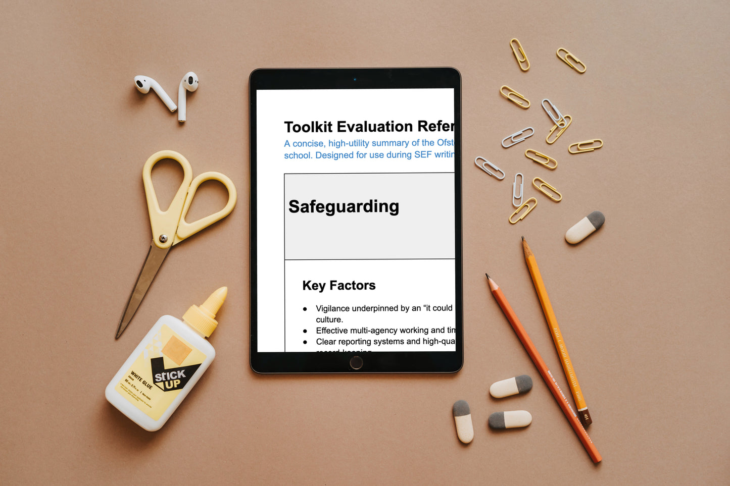 School Evaluation Toolkit: Leadership Reference Guide