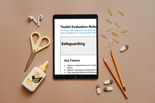 School Evaluation Toolkit: Leadership Reference Guide